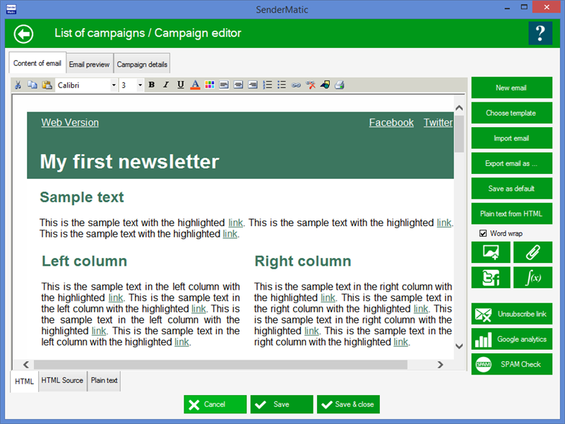 SenderMatic screenshot SenderMatic screenshot